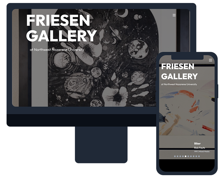 Website for Friesen Gallery